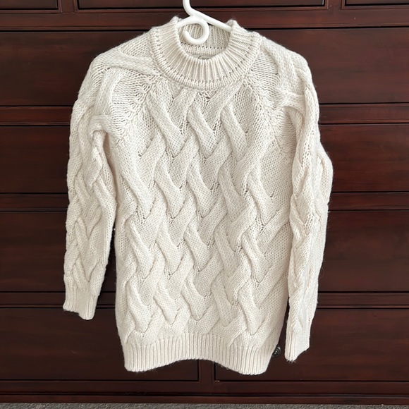 Cocogio Wool Acrylic Blend Cozy Chunky Sweater Made in Italy size M - Picture 1 of 9